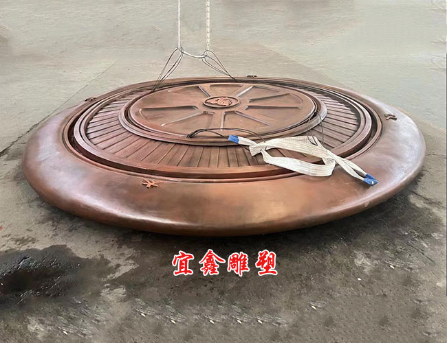 銅地雕